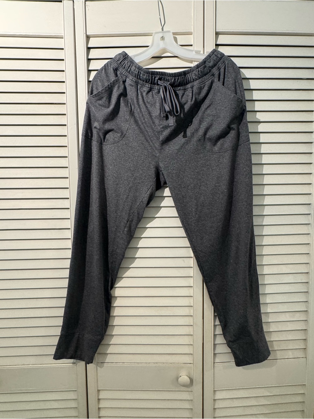 New York Laundry Charcoal Gray Women's Drawstring Joggers